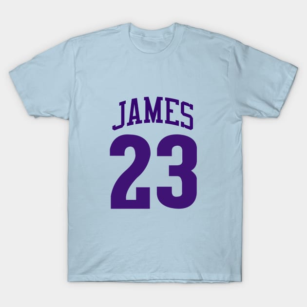 Los Angeles james 23 T-Shirt by Cabello's
